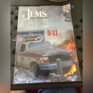 Hard copy journal of emergency medical services published right after 9-11-01